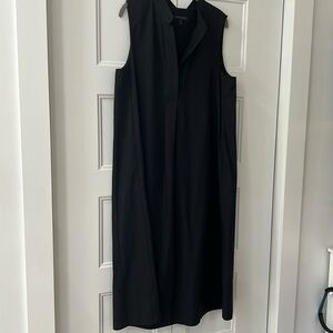 Banana Republic black sleeveless cotton dress Size Large
